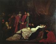The Reconciliation of the Montagues and Capulets over the Dead Bodies of Romeo and Juliet, Lord Frederic Leighton